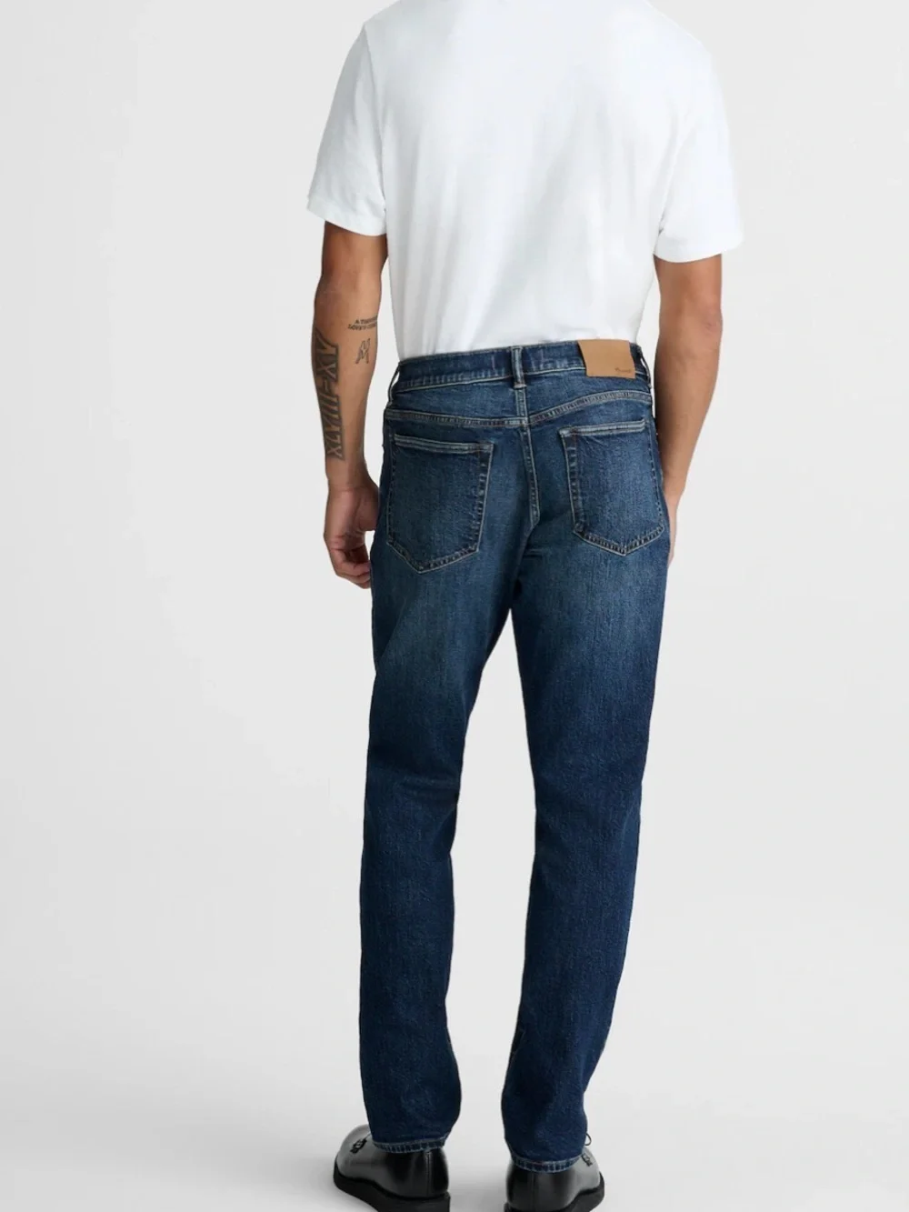 Madewell danden wash 36 32 Athletic Slim Jeans